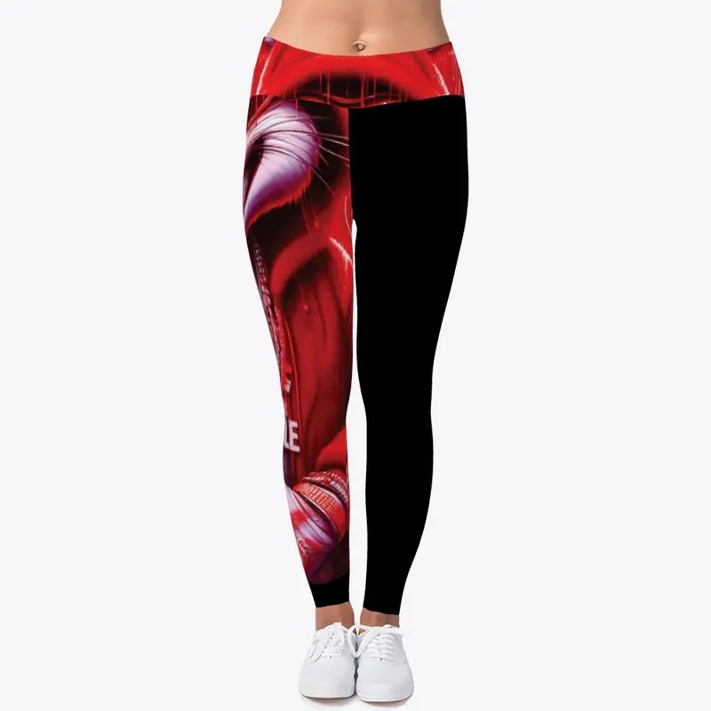 Bugs Bunny Drip Red Leggings 